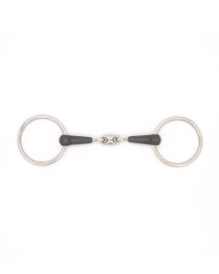 Eco Pure Loose Ring Oval Link Peanut Rubber Mouth Bit