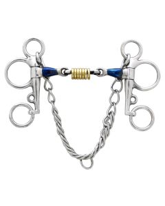 Centaur Stainless Steel Double Jointed Mouth Tom Thumb Pelham