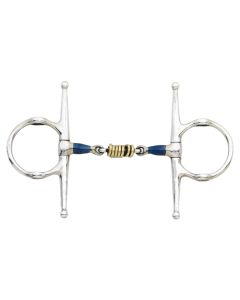 SS Full Cheek Double Jointed w/ Loose Brass Roller Disks