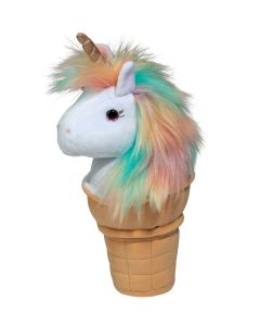 Douglas Toy Ice Cream Cone Unicorn Macaroon