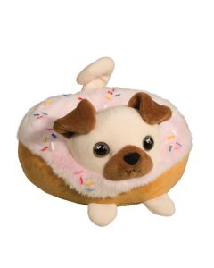Douglas Toy Pug Donut Macaroon