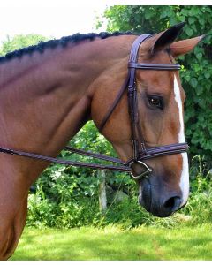 Black Oak Laurel Padded Hunter Bridle