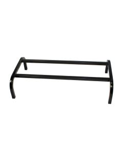 Large Metal Black Coated Trunk Stand