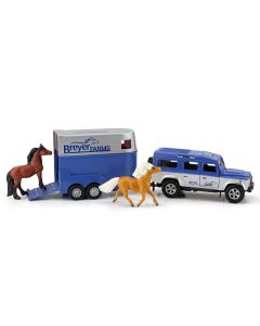 Breyer Land Rover and Tag-A-Long Horse Trailer