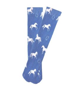 AWST Kids Lila Horse And Horseshoe Socks