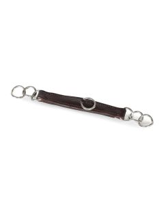 Shires Leather Curb Chain