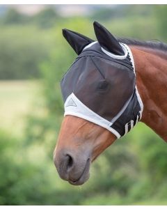 Shires Fine Mesh Fly Mask with Ears