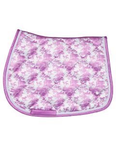 Dapplebay Equestrian Toile Jump Saddle Pad - Pony Size