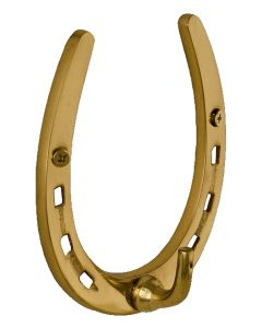 Large Brass Horseshoe Hook