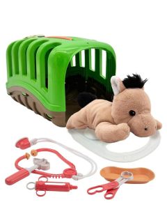 Kelley & Company Plush Animal Veterinary Set