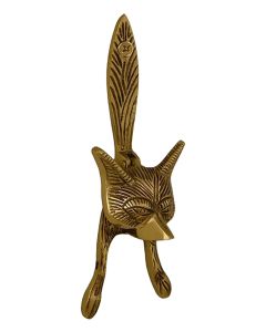 Brass Small Fox Knocker