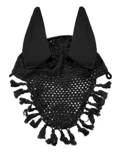 Crochet Ear Net with Tassels