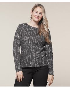 Kerrits EQL Organic Cotton Printed Long Sleeve Top