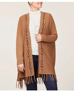 Kerrits EQL Ladies Bits & Fringe Cardigan