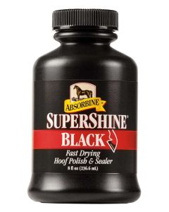 Absorbine SuperShine® Hoof Polish & Sealer - Black (8oz)