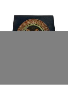 Madison Bay Co. 4" Red Fox In The Grass Black Soapstone Decorative Box