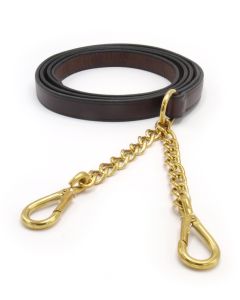 Nunn Finer Newmarket Leather Lead Shank