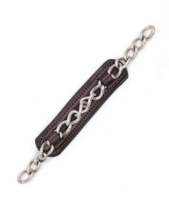 Walsh Leather Curb Chain Cover w/ Chain