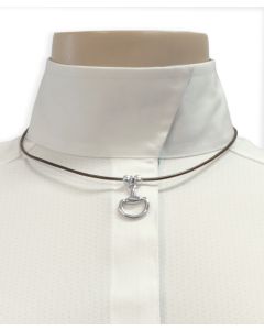 Lilo Hal Leather Necklace with Bit