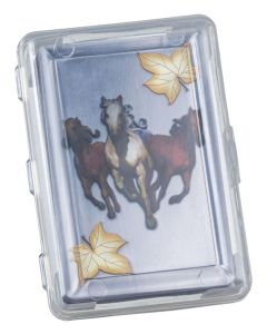Tough 1 Transparent Horse Playing Cards