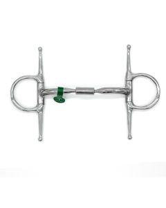 Myler Wide Barrel Full Cheek Comfort Snaffle Bit with Hooks