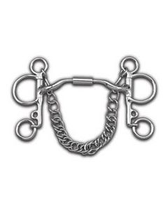 Pelham Low Port Comfort Snaffle Mb 04 Myler