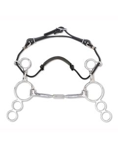 Myler 3-Ring Combination Comfort Snaffle Wide Barrel MB 02