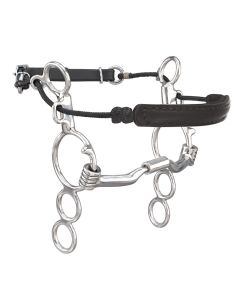 Myler 3-Ring Combination Low Port Comfort Snaffle MB 04