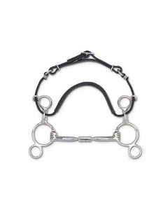 Combination 2 Ring Comfort Snaffle Wide Barrel Mb 02 Myler