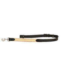 Tory 1" Leather Elastic Side Reins With Tongue Buckle