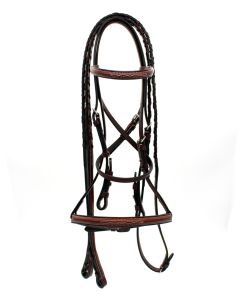 Americana Fancy Raised Bridle with Reins