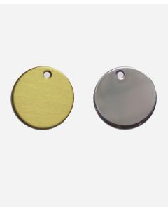 Dog Collar/Blanket 1" Round Hanging Tag