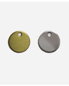 Bridle/Dog Collar 3/4" Round Hanging Tag