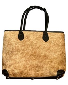 Westrian Brindle Cowhide Tote Handbag