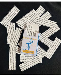 AJ Equestrian Bonnet Bond 1" X 3" Securing Tape (50pc Box)