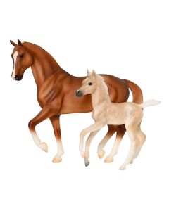 Breyer Power & Precision Horse & Foal Set