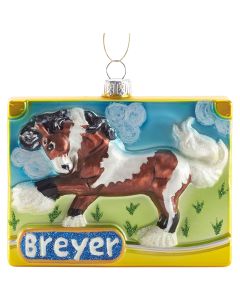 Breyer 2025 Blown Glass Holiday Collection Ornament
