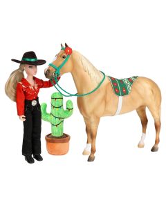 Breyer 2025 Holiday Trail Ride Playset