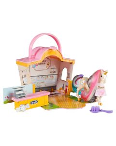 Breyer Li'l Beauties Sweet Shop Unicorn Playset