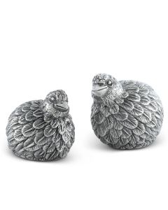 Vagabond House Quail Salt & Pepper Shakers