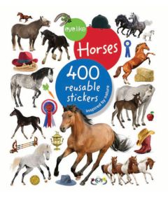 Book: Horses - 400 Reusable Stickers