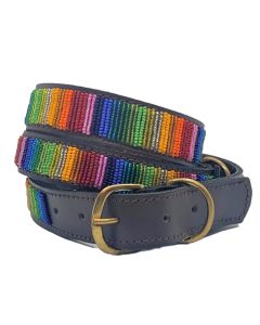 Her Best Foot Forward Beaded Dog Collar