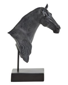 Two's Company Horse Bust Sculpture (13" Tall)