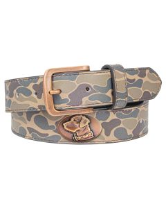 Zeppelin Products Leather Unisex Belt with Concho