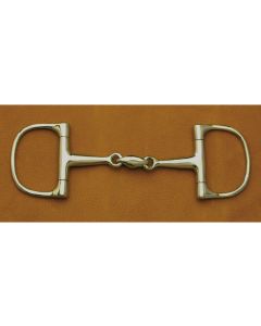 Smith-Worthington Dee Snaffle Bit with oval link