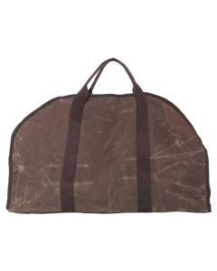 Waxed Canvas Log Carrier