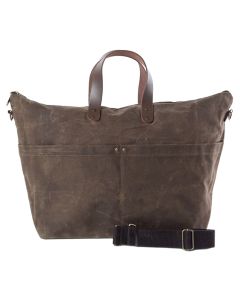 Waxed Traveler Tote Bag