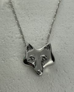 Michel McNabb Fox Pendant Necklace