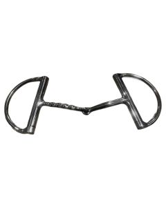 Anademi Dee Half & Half Slow Twist/Plain Snaffle