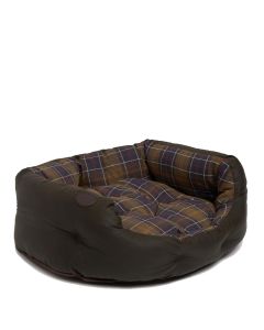 Barbour Wax Cotton Dog Bed 30 Inch